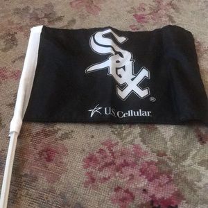 Chicago whitesox car flag